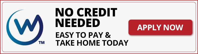 No credit check, 90 days same as cash.