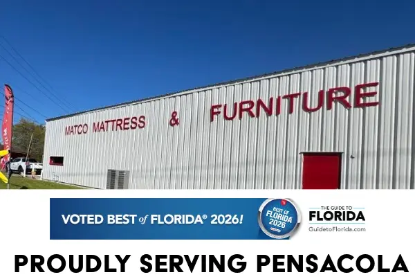 MATCO Mattress voted Best of Florida 2026 Mattress Store in Pensacola